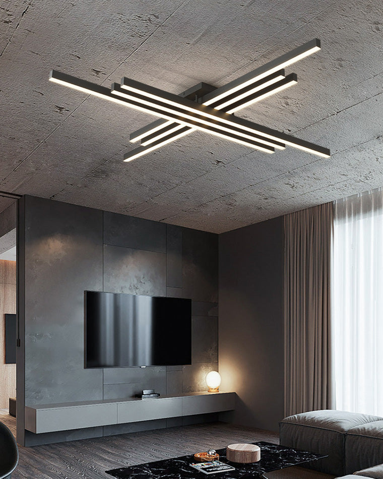 WOMO Simple Low Profile Flush Mount Ceiling Light-WM1004