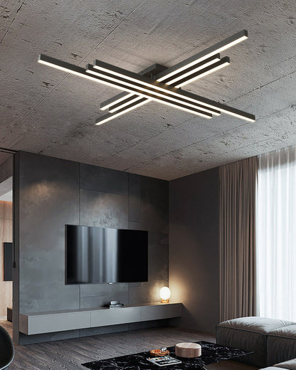 WOMO Simple Low Profile Flush Mount Ceiling Light-WM1004