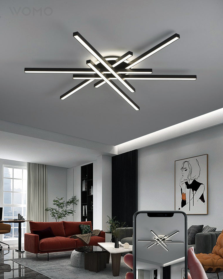 WOMO Integrated LED Ceiling Light with Flush Mounting - WM1008