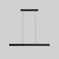 WOMO Longue Suspension LED Métal Minimaliste pour Table à Manger-WM2010