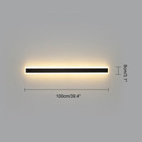 WOMO Linear Outdoor Wall Light-WM9001
