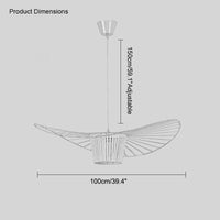 WOMO Vertigo Pendant Lamp Wide Modern-WM2008