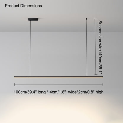 WOMO Extra Long Linear Pendant Light-WM2011