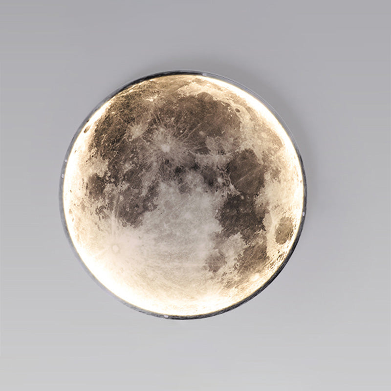 WOMO Mond/Erde Runde Wandleuchte-WM6102