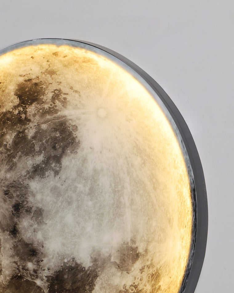 WOMO Mond/Erde Runde Wandleuchte-WM6102