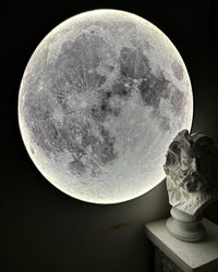 WOMO Mond/Erde Runde Wandleuchte-WM6102