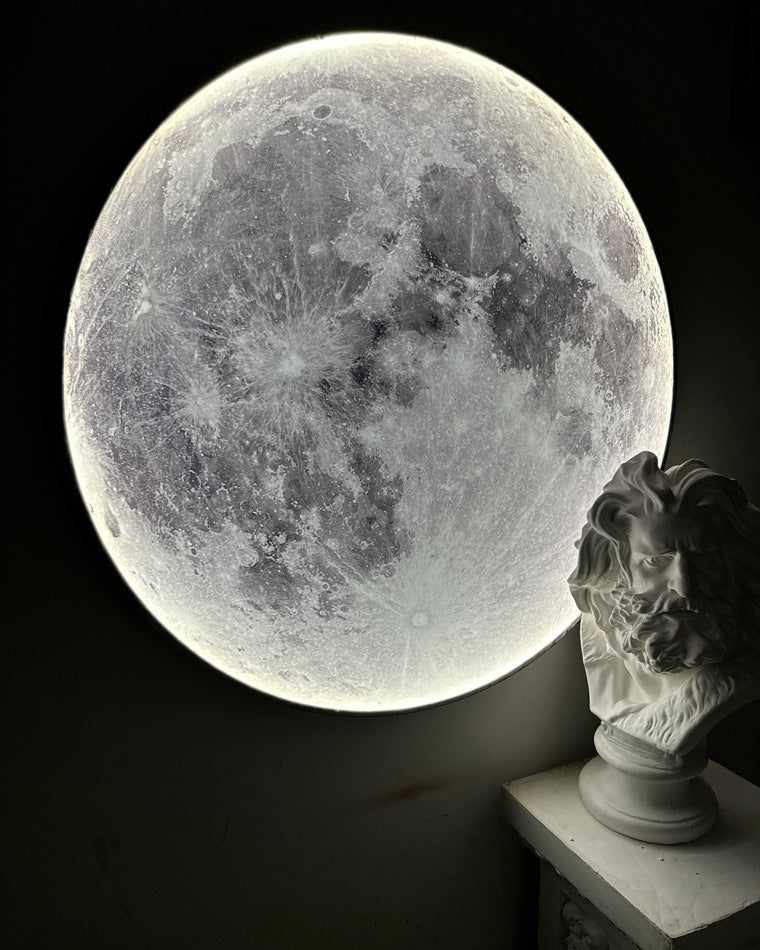 WOMO Mond/Erde Runde Wandleuchte-WM6102