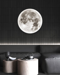 WOMO Mond/Erde Runde Wandleuchte-WM6102
