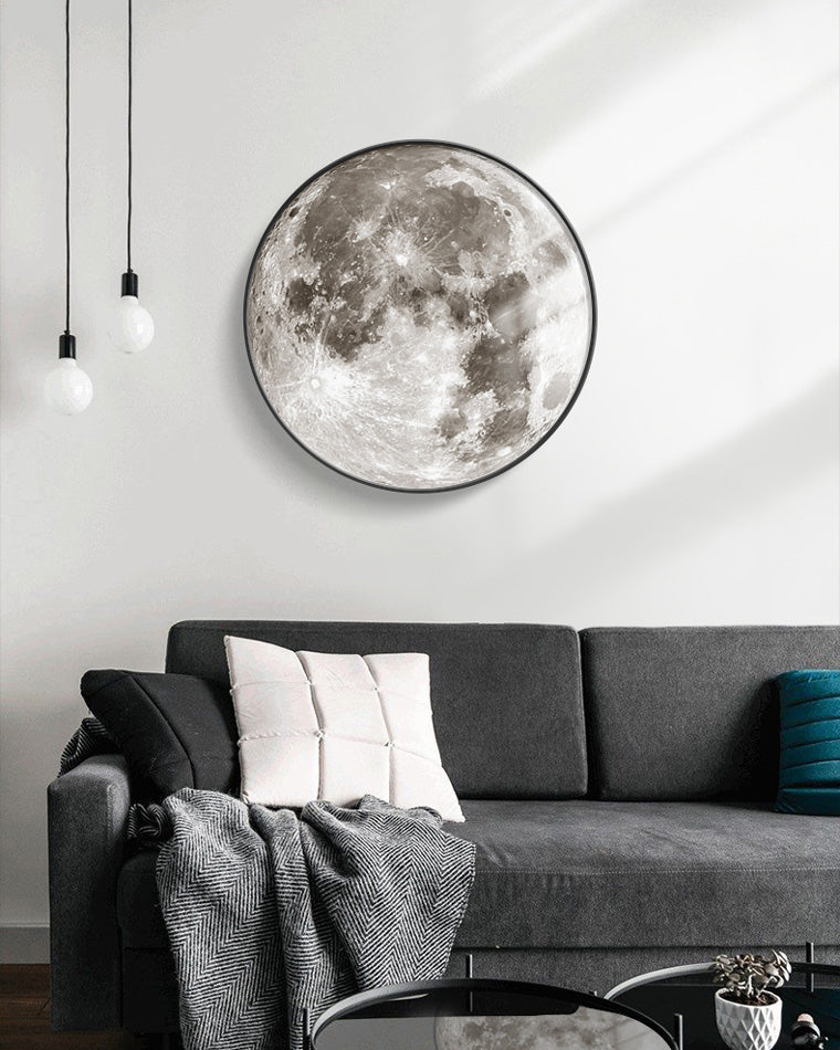 WOMO Mond/Erde Runde Wandleuchte-WM6102