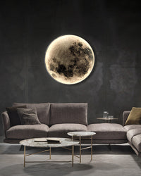 WOMO Mond/Erde Runde Wandleuchte-WM6102