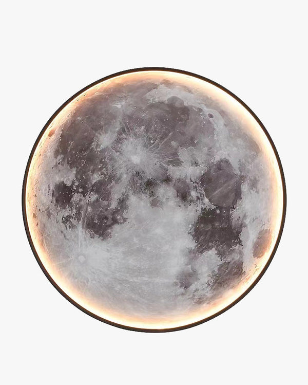 WOMO Mond/Erde Runde Wandleuchte-WM6102