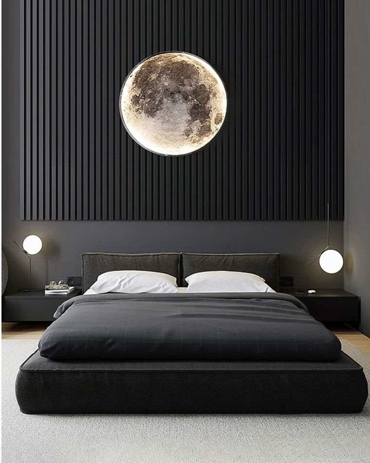 WOMO Mond/Erde Runde Wandleuchte-WM6102