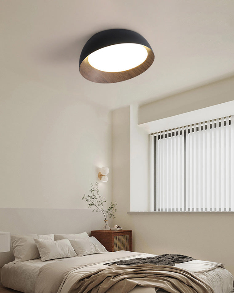 WOMO Asymmetrical Ceiling Light with Wood Grain - WM1016
