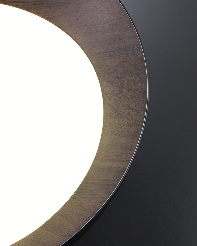 WOMO Asymmetrical Ceiling Light with Wood Grain - WM1016