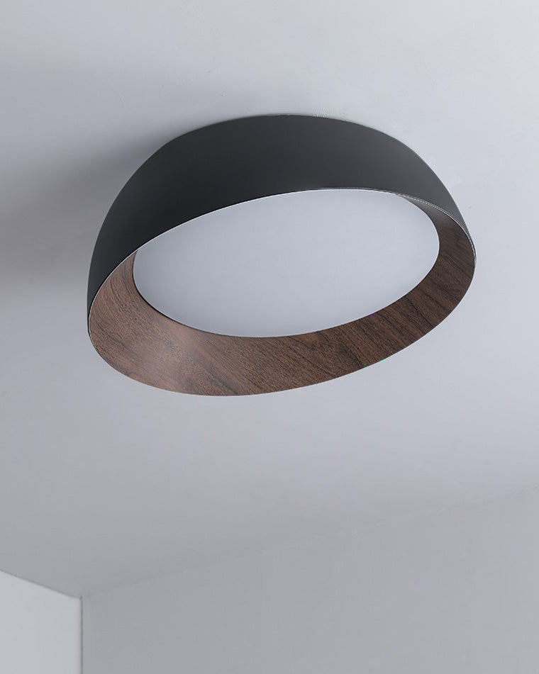 WOMO Asymmetrical Ceiling Light with Wood Grain - WM1016