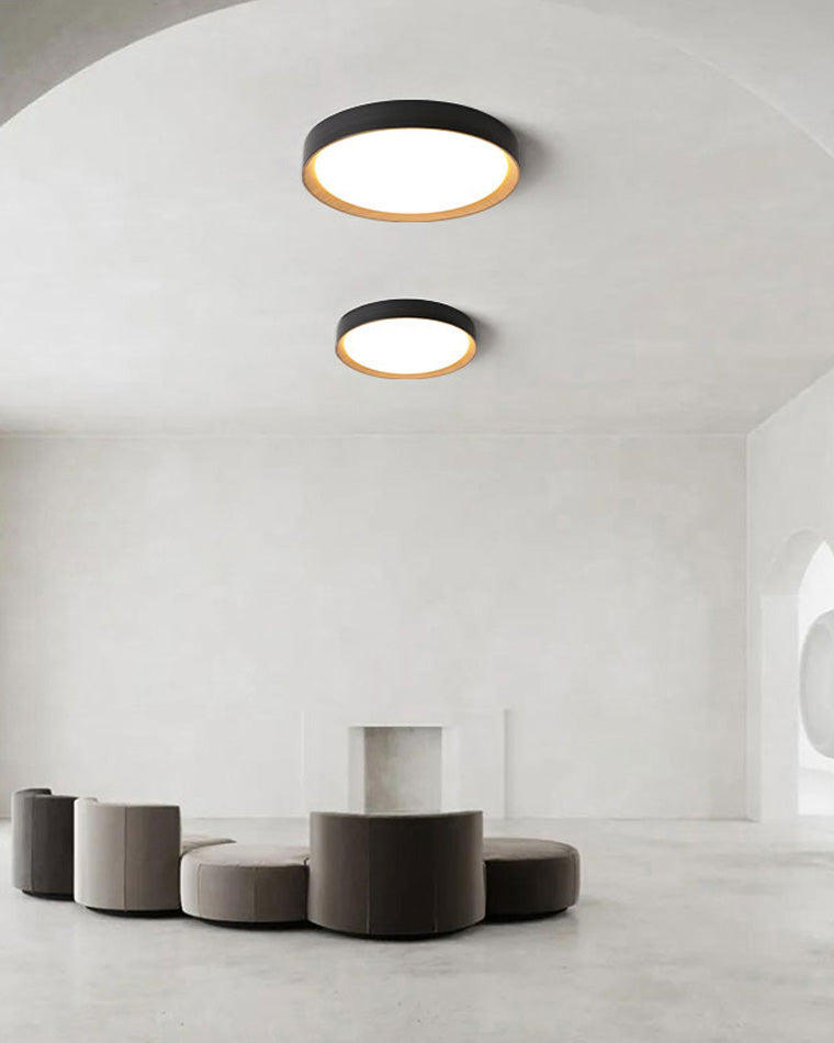 WOMO LED Ceiling Light Flat Round Scandinavian-WM1017