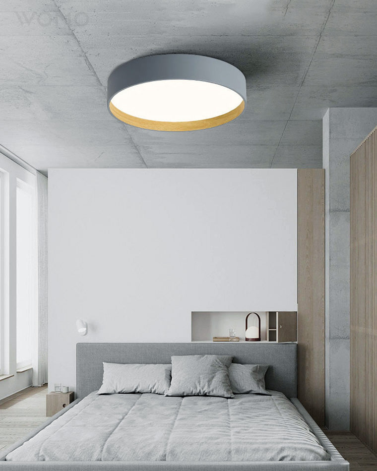 WOMO LED Ceiling Light Flat Round Scandinavian-WM1017