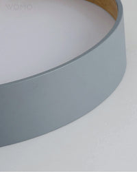 Plafonnier LED rond plat WOMO de style scandinave - WM1017