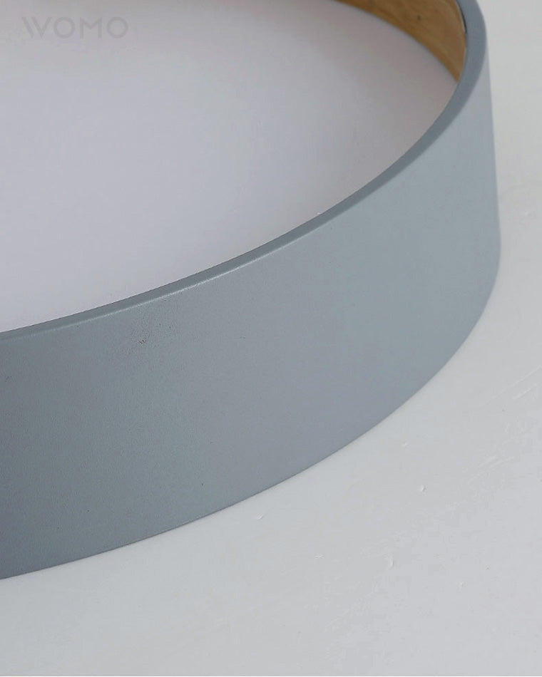WOMO LED Ceiling Light Flat Round Scandinavian-WM1017