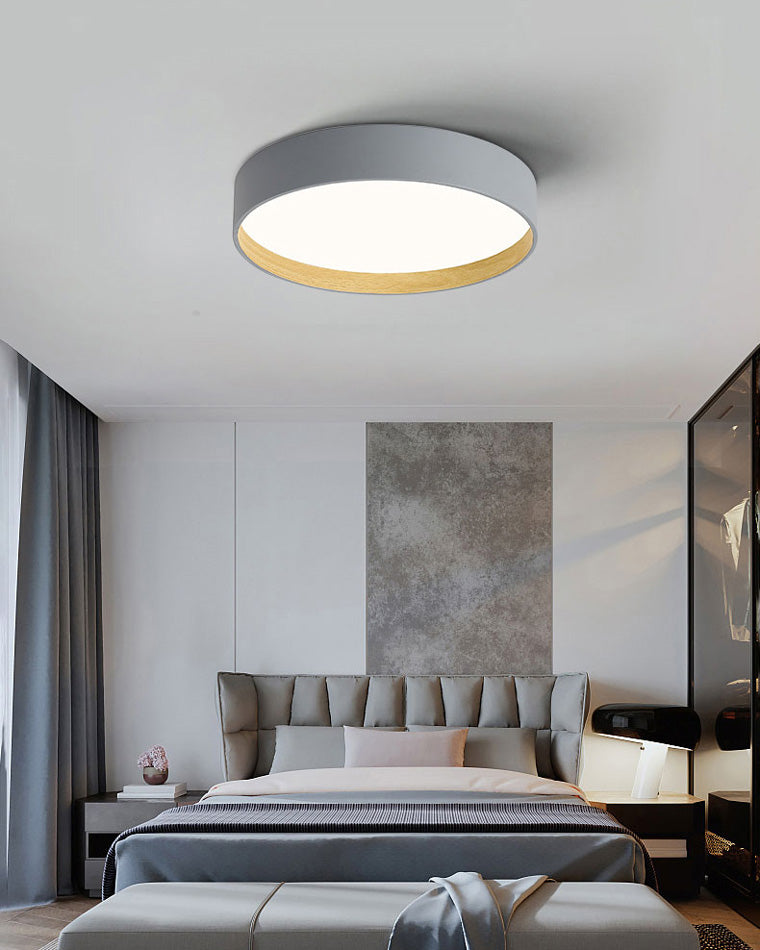 WOMO LED Ceiling Light Flat Round Scandinavian-WM1017