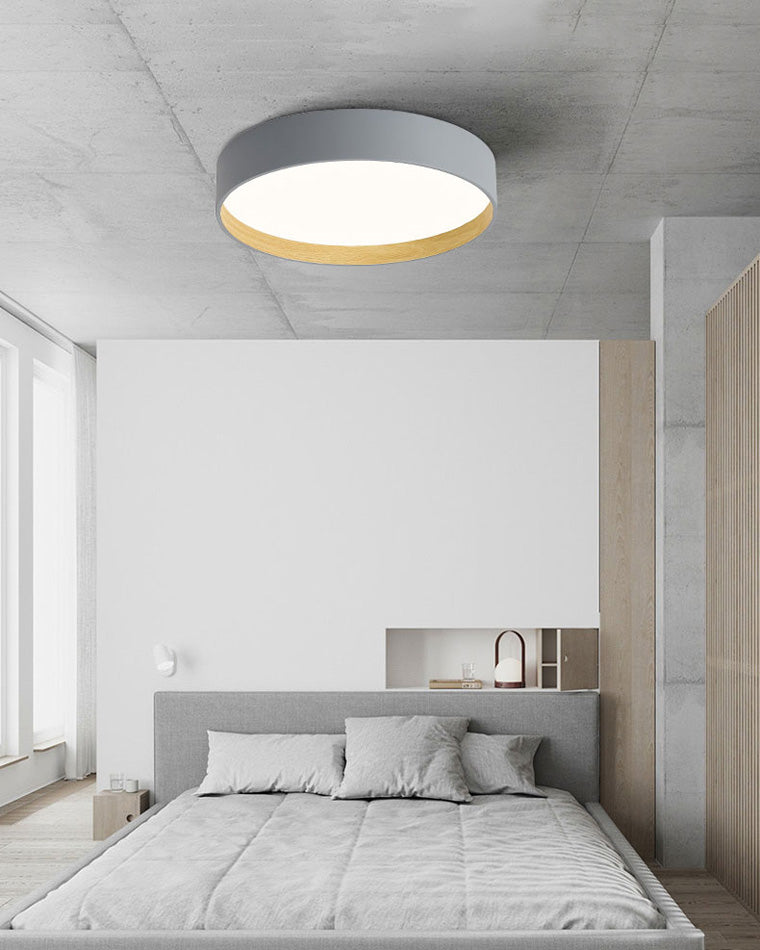 WOMO LED Ceiling Light Flat Round Scandinavian-WM1017