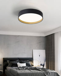 Plafonnier LED rond plat WOMO de style scandinave - WM1017