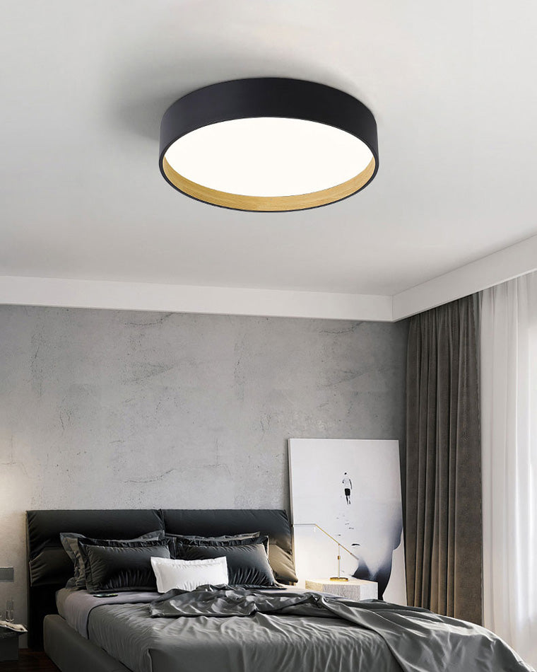 WOMO LED Ceiling Light Flat Round Scandinavian-WM1017