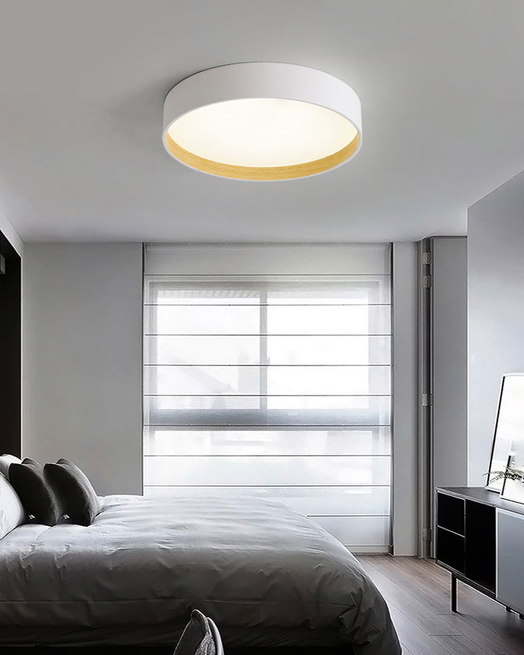 WOMO LED Ceiling Light Flat Round Scandinavian-WM1017