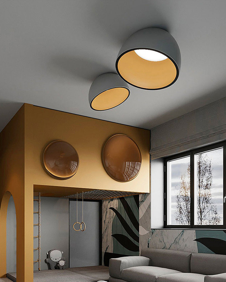 WOMO Dome Asymmetric Flush Mount Ceiling Light-WM1020