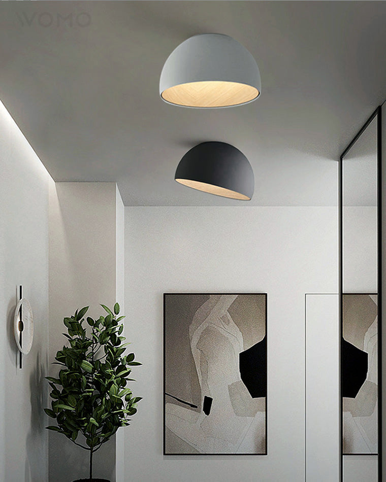 WOMO Dome Asymmetric Flush Mount Ceiling Light-WM1020