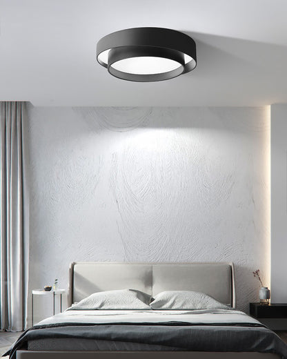 WOMO Round Drum Flush Mount Ceiling Light-WM1022