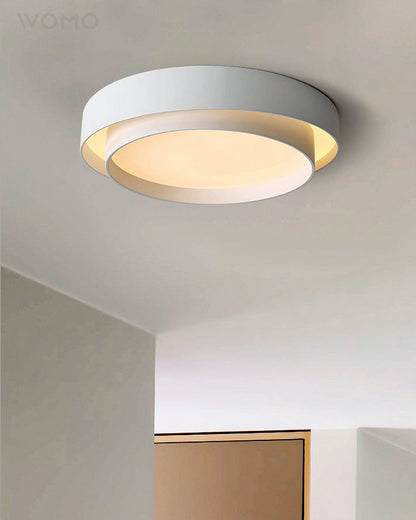 WOMO Round Drum Flush Mount Ceiling Light-WM1022