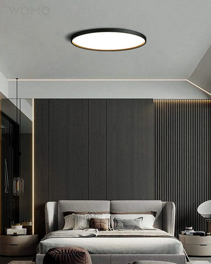 WOMO Flat Round Flush Mount Ceiling Light-WM1024