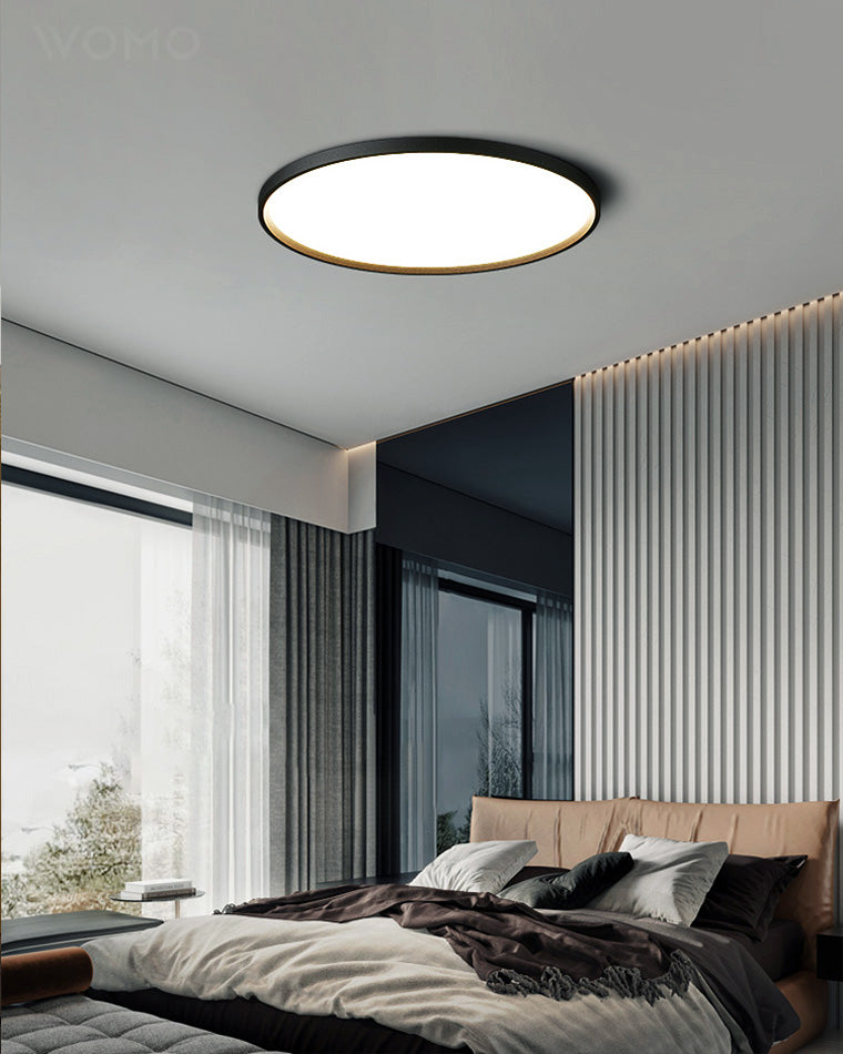 WOMO LED Deckenleuchte Flach Rund-WM1024