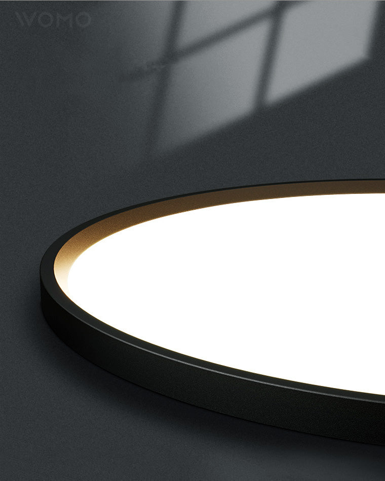 WOMO Flat Round Flush Mount Ceiling Light-WM1024