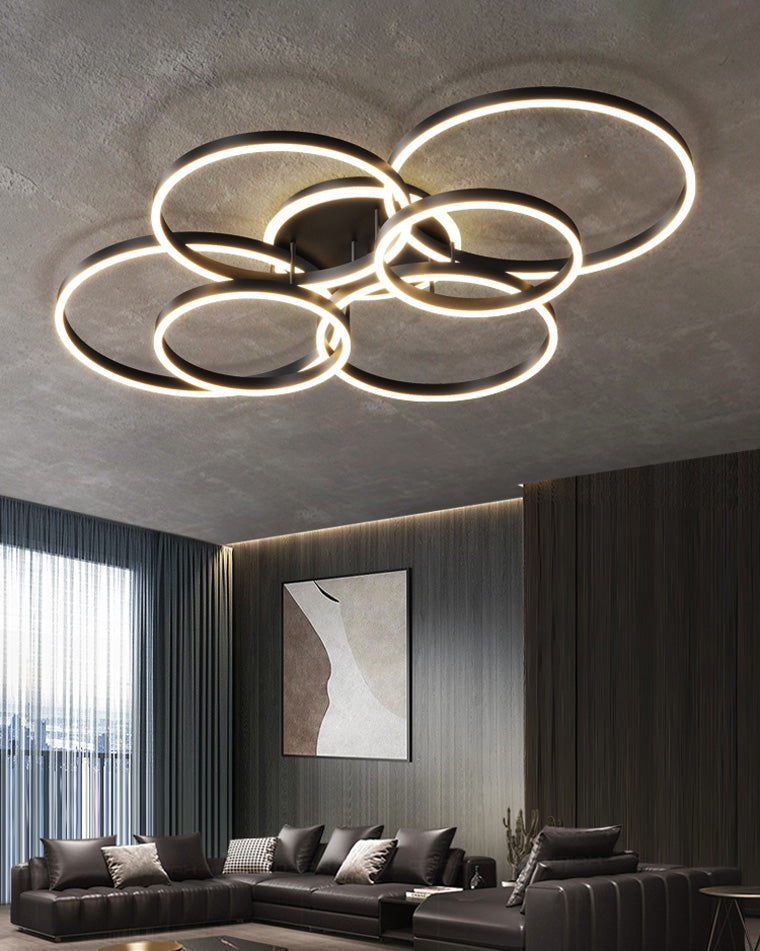 WOMO Runde LED-Deckenleuchte mit Unterputzmontage-WM1032