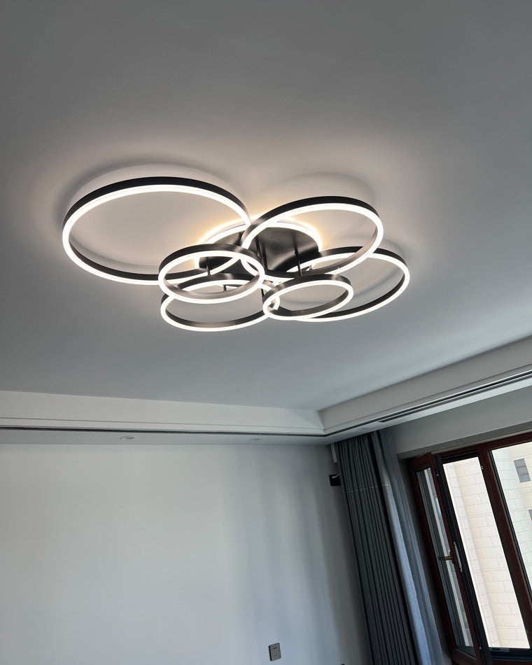 WOMO Runde LED-Deckenleuchte mit Unterputzmontage-WM1032