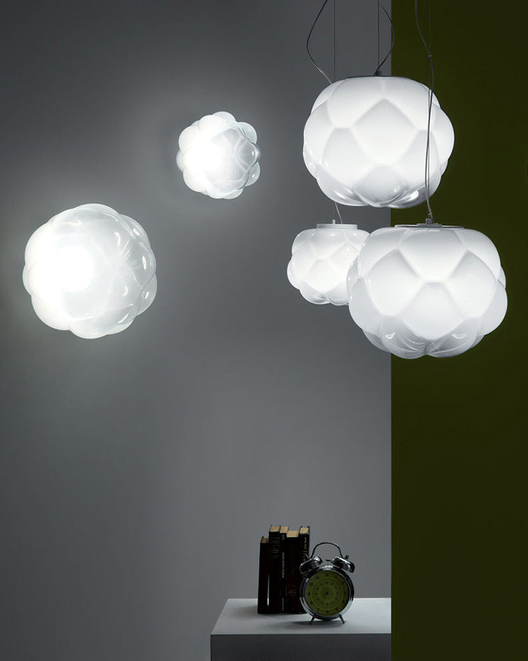 WOMO Cloud Milchglas Deckenleuchte mundgeblasenem Glas-WM1036