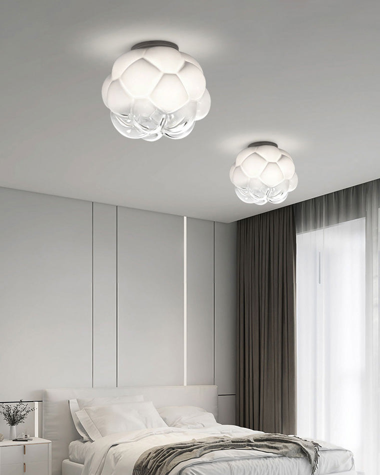 WOMO Cloud Milchglas Deckenleuchte mundgeblasenem Glas-WM1036
