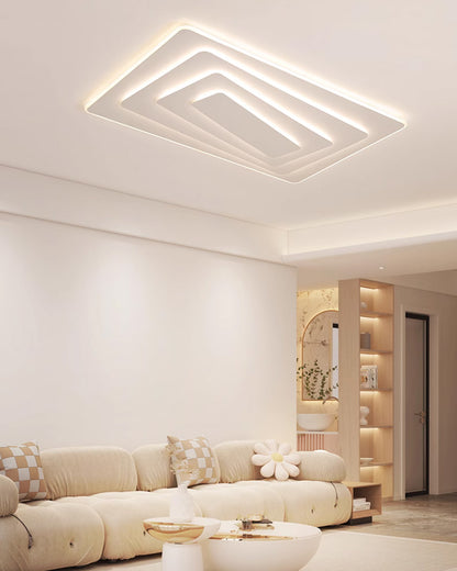 WOMO Geometric Flush Mount Ceiling Light-WM1084