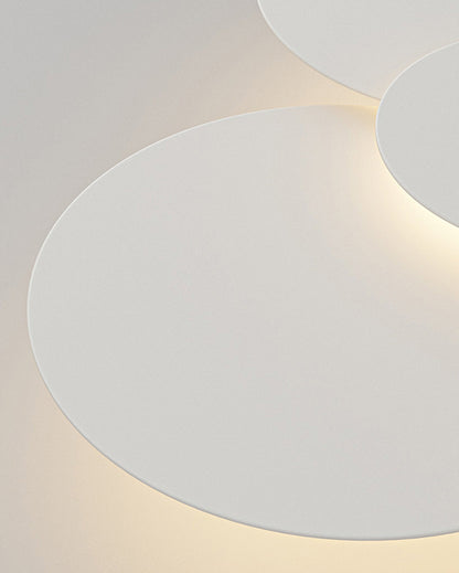 WOMO Round Flat Flush Mount Ceiling Light-WM1085