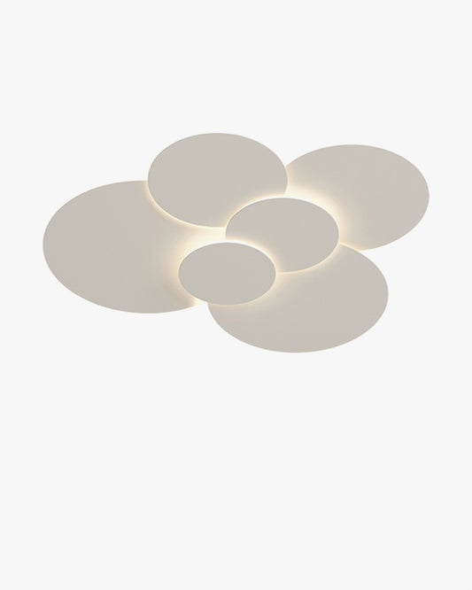 WOMO Round Flat Flush Mount Ceiling Light-WM1085