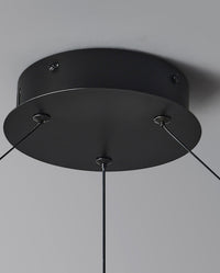 WOMO Black Chandelier Round Glass Globes-WM2318