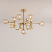 WOMO Lustre Mid Century à Boule de Verre Chambre-WM2255