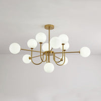 WOMO Lustre Mid Century à Boule de Verre Chambre-WM2255
