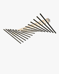 WOMO Plafonnier LED dimmable à barres WM1106