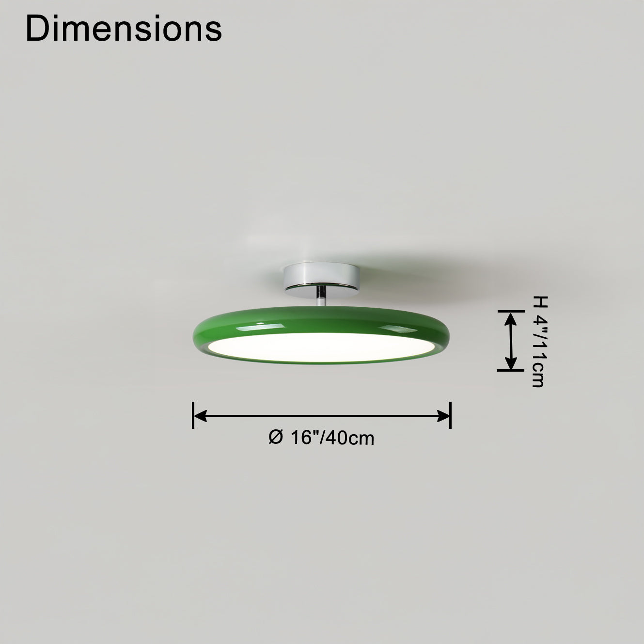 Motorhome Flush Mount Ceiling Light-WM1117