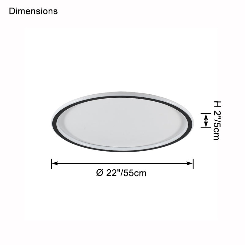WOMO Flat Ceiling Light-WM1122