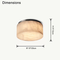 WOMO luminaire encastrable Trommel-Alabaster – WM1143