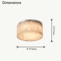 WOMO luminaire encastrable Trommel-Alabaster – WM1143